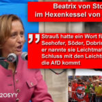 Beatrix von Storch im Hexenkessel von München #bvs #afd #münchen #csu #reiter #hexenkessel