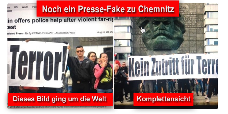 Noch ein Presse-Fake zu Chemnitz