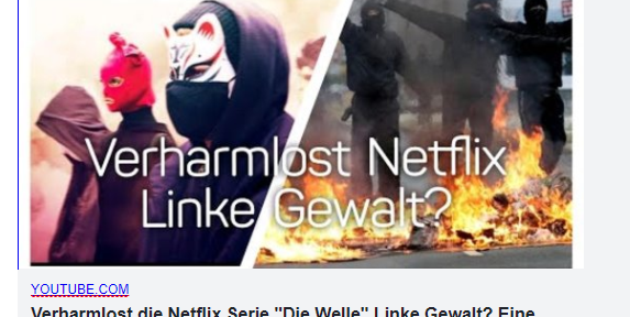 Netflix betreibt knallhart Propaganda für Linksfaschisten